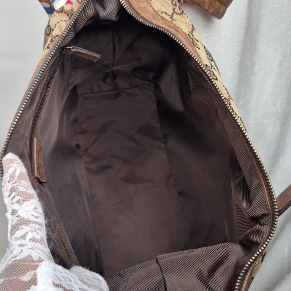 Gucci Vanity Square GG Monogram Canvas Leather Shoulder Bag - Picture 15 of 17